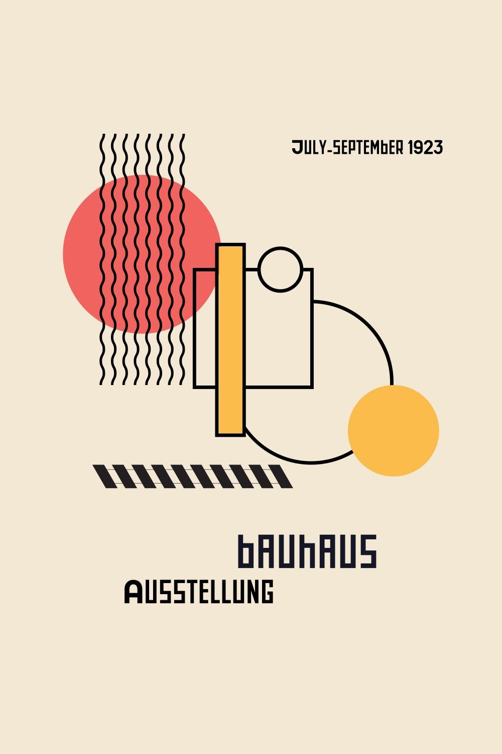 Konten Poster Bauhaus Collection