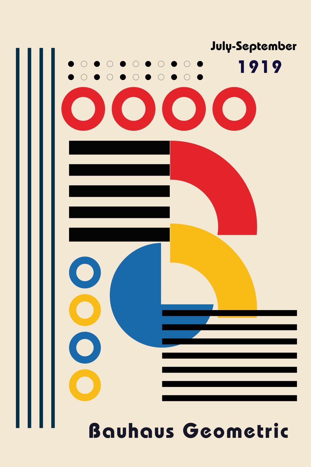Konten Poster Bauhaus Collection