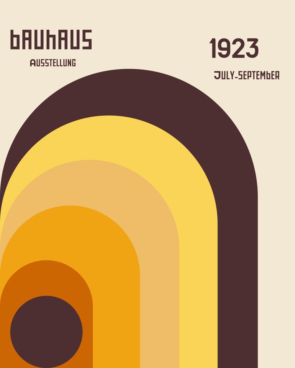 Konten Poster Bauhaus Collection