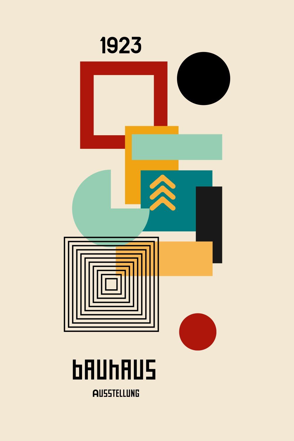 Konten Poster Bauhaus Collection