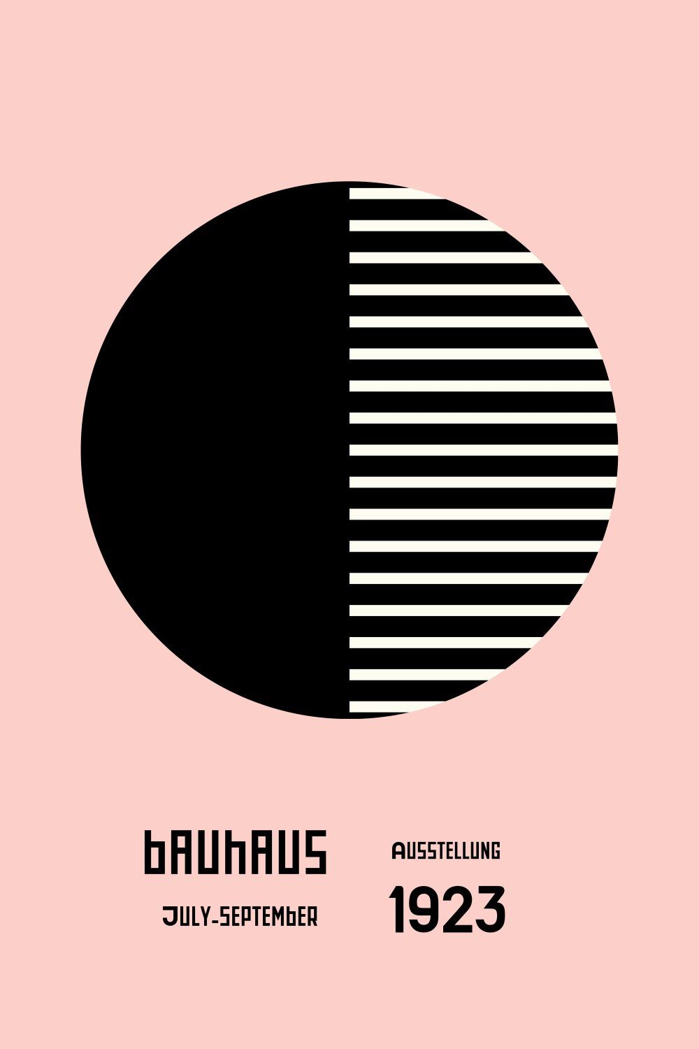 Konten Poster Bauhaus Collection