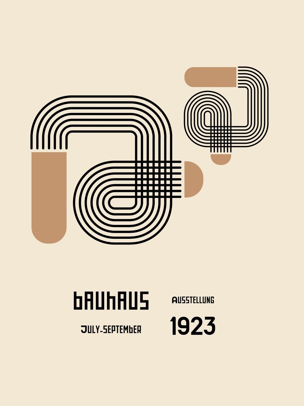 Konten Poster Bauhaus Collection