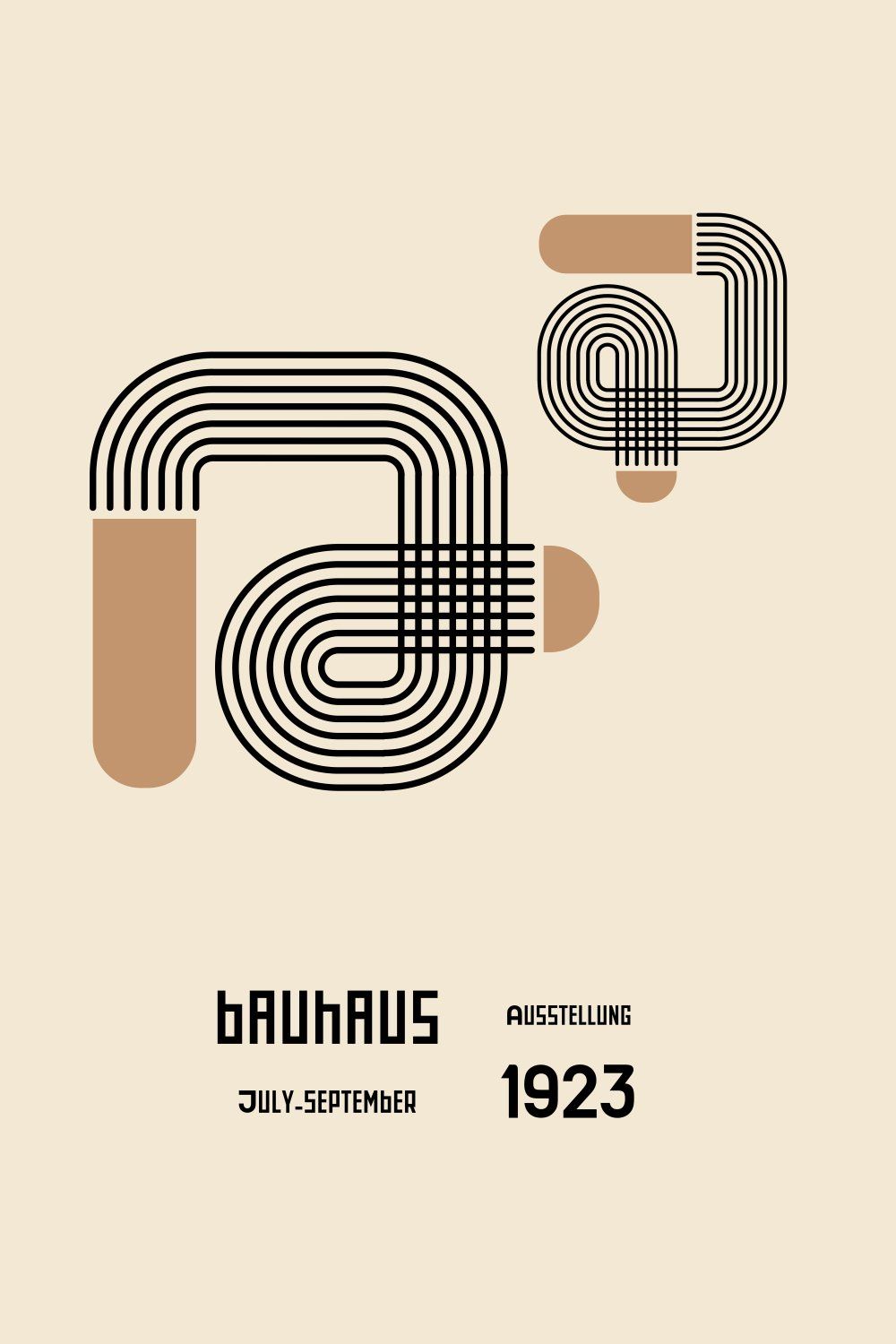 Konten Poster Bauhaus Collection