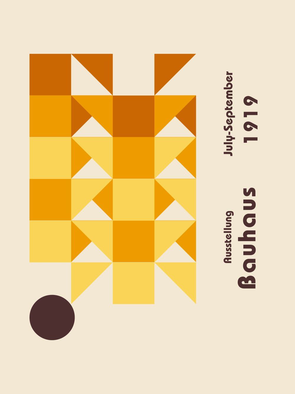 Konten Poster Bauhaus Collection