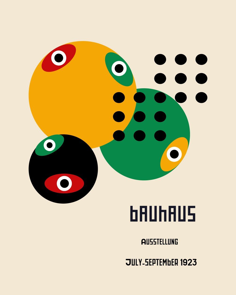 Konten Poster Bauhaus Collection