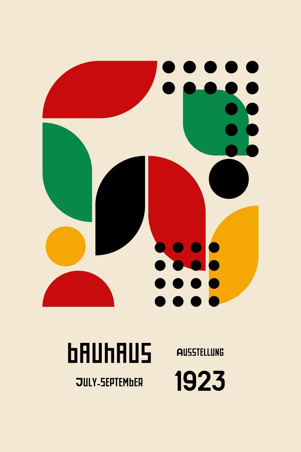 Konten Poster Bauhaus Collection