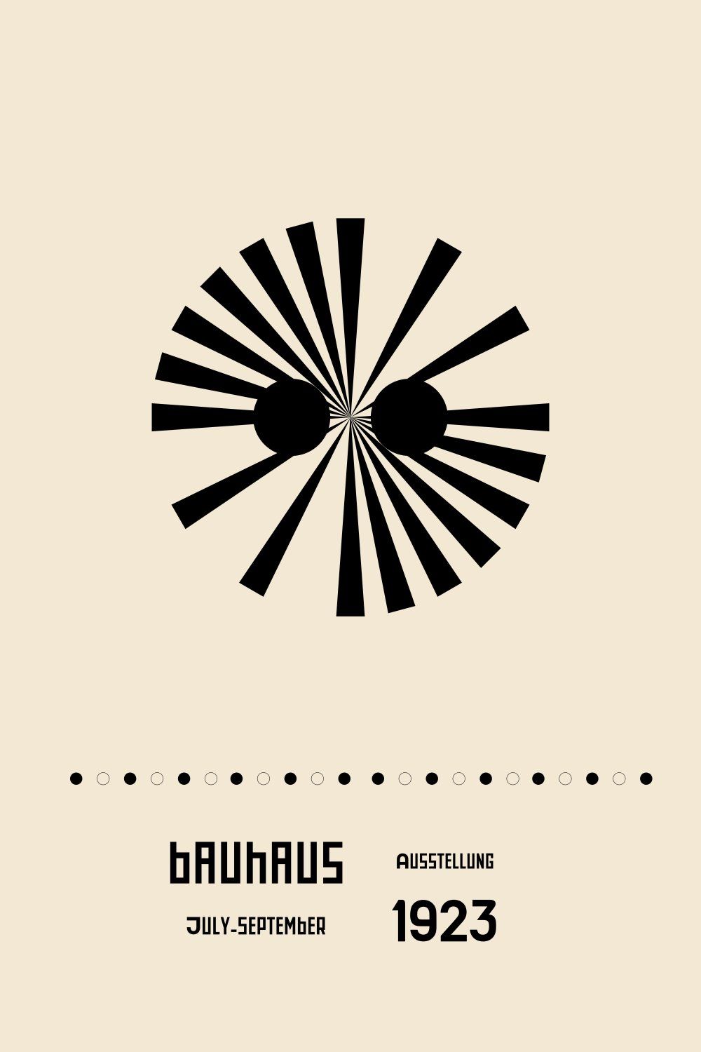 Konten Poster Bauhaus Collection Rasio 2 3