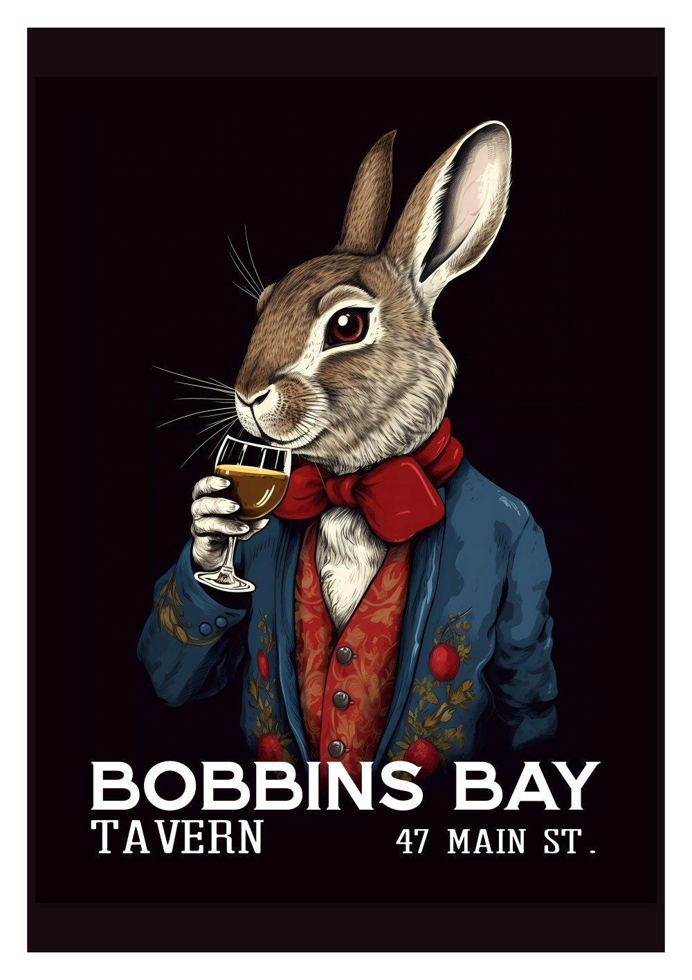 Konten Poster Bobbins Bay Tavern
