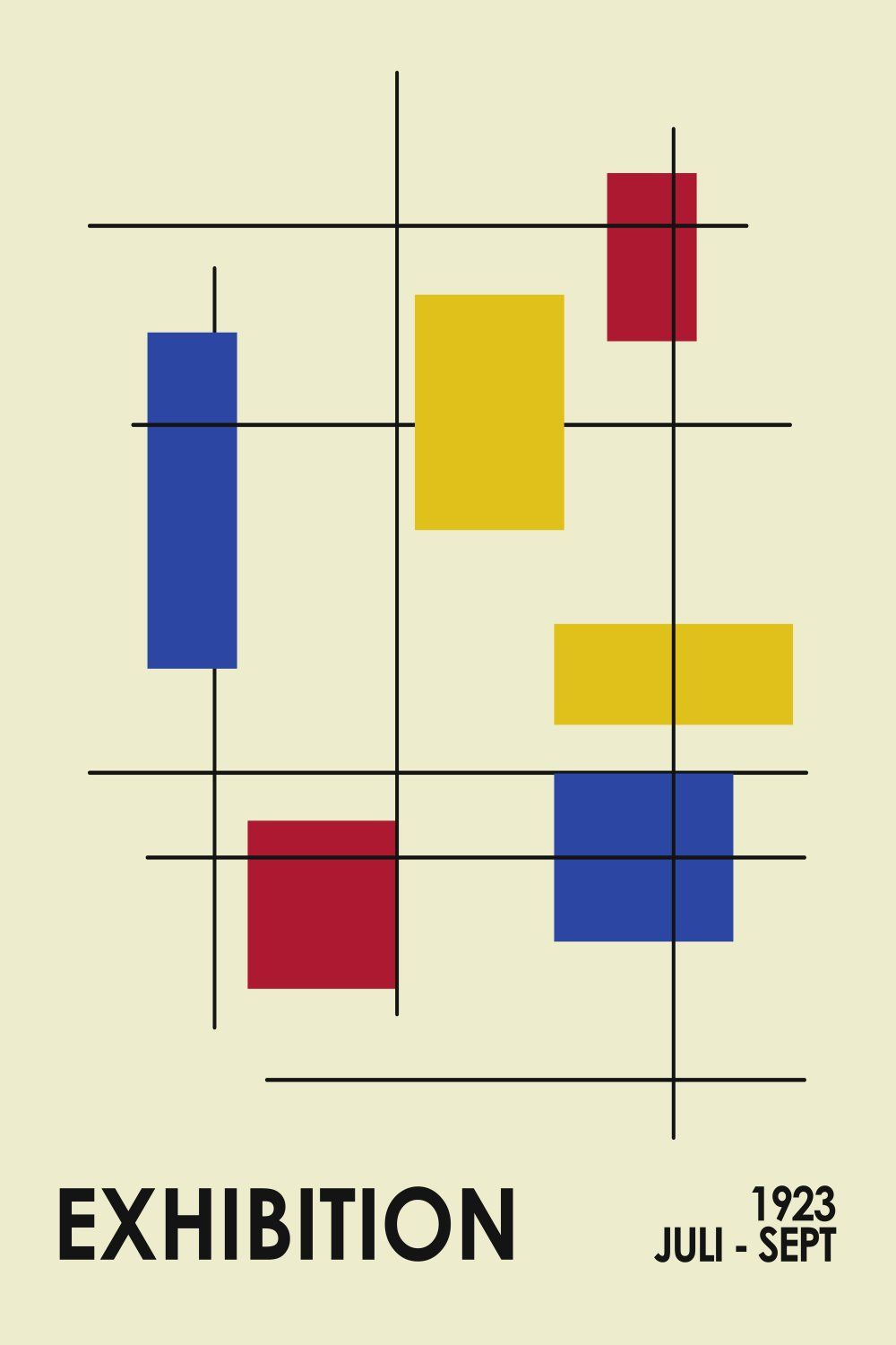 Konten Poster Eksposis Seni