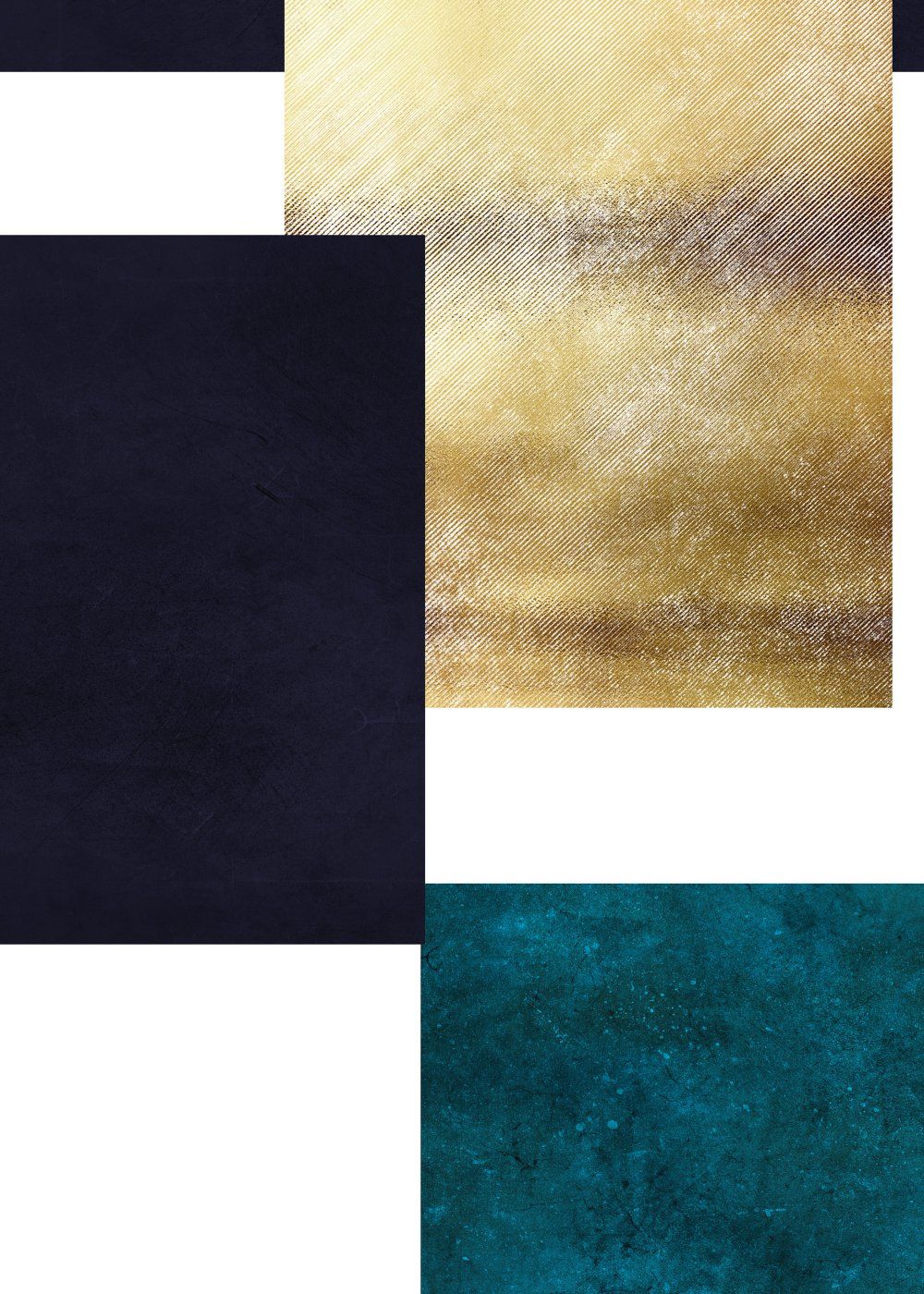 Konten Collage Kuadran Biru