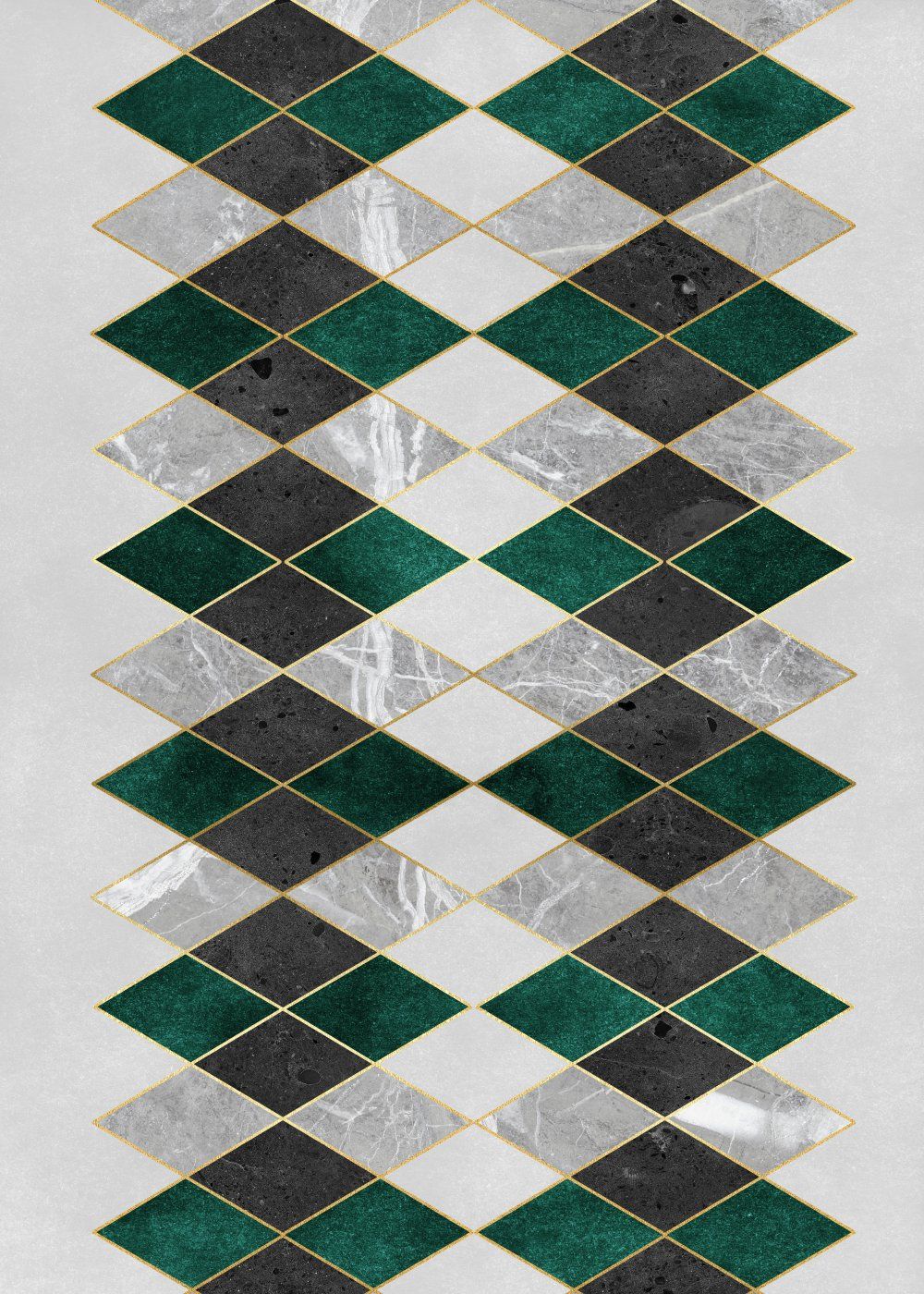Konten Geometric Diamond Pattern