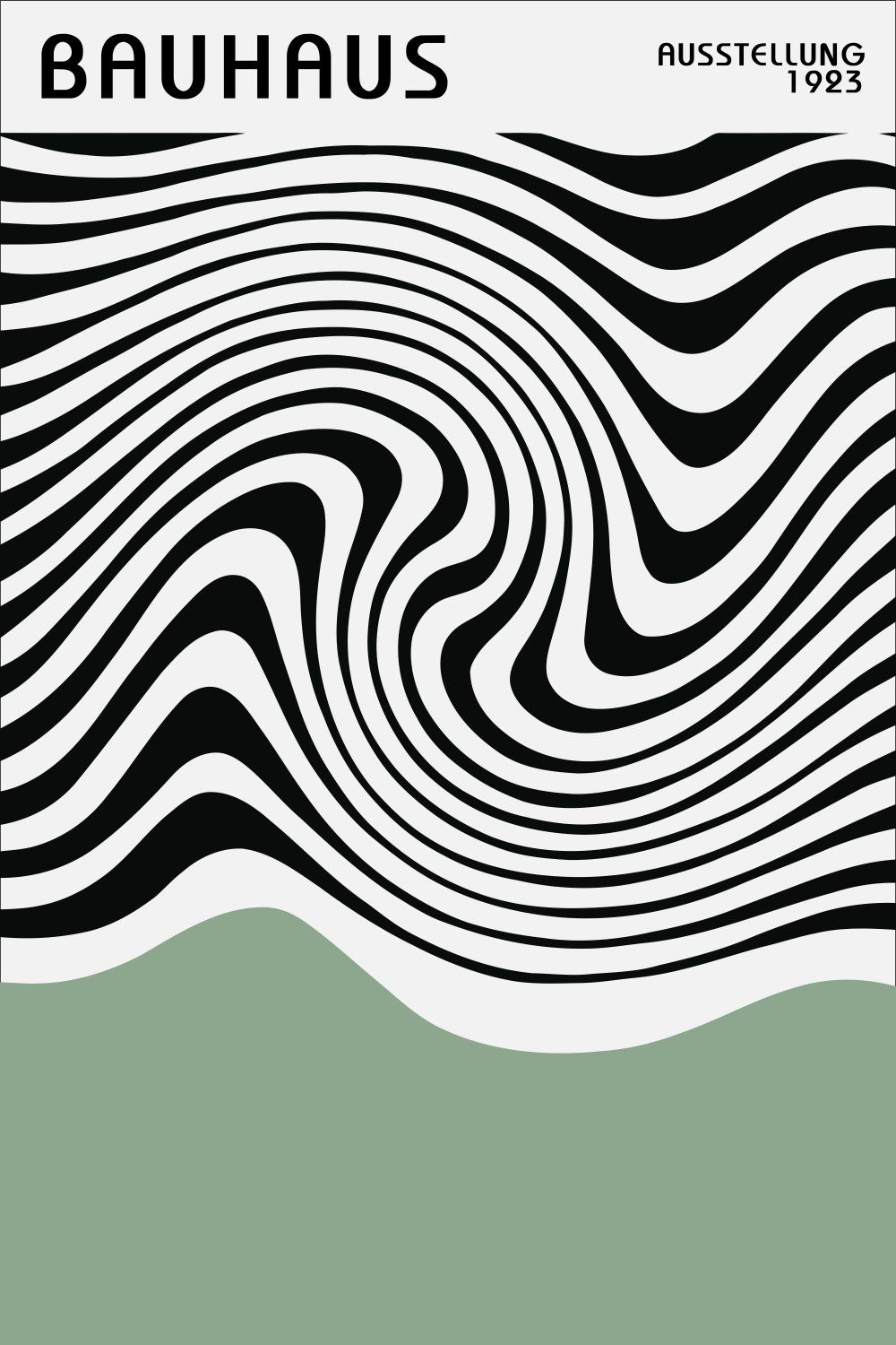 Konten Grafis dengan Tebokan Stripe pada Latar Belakang