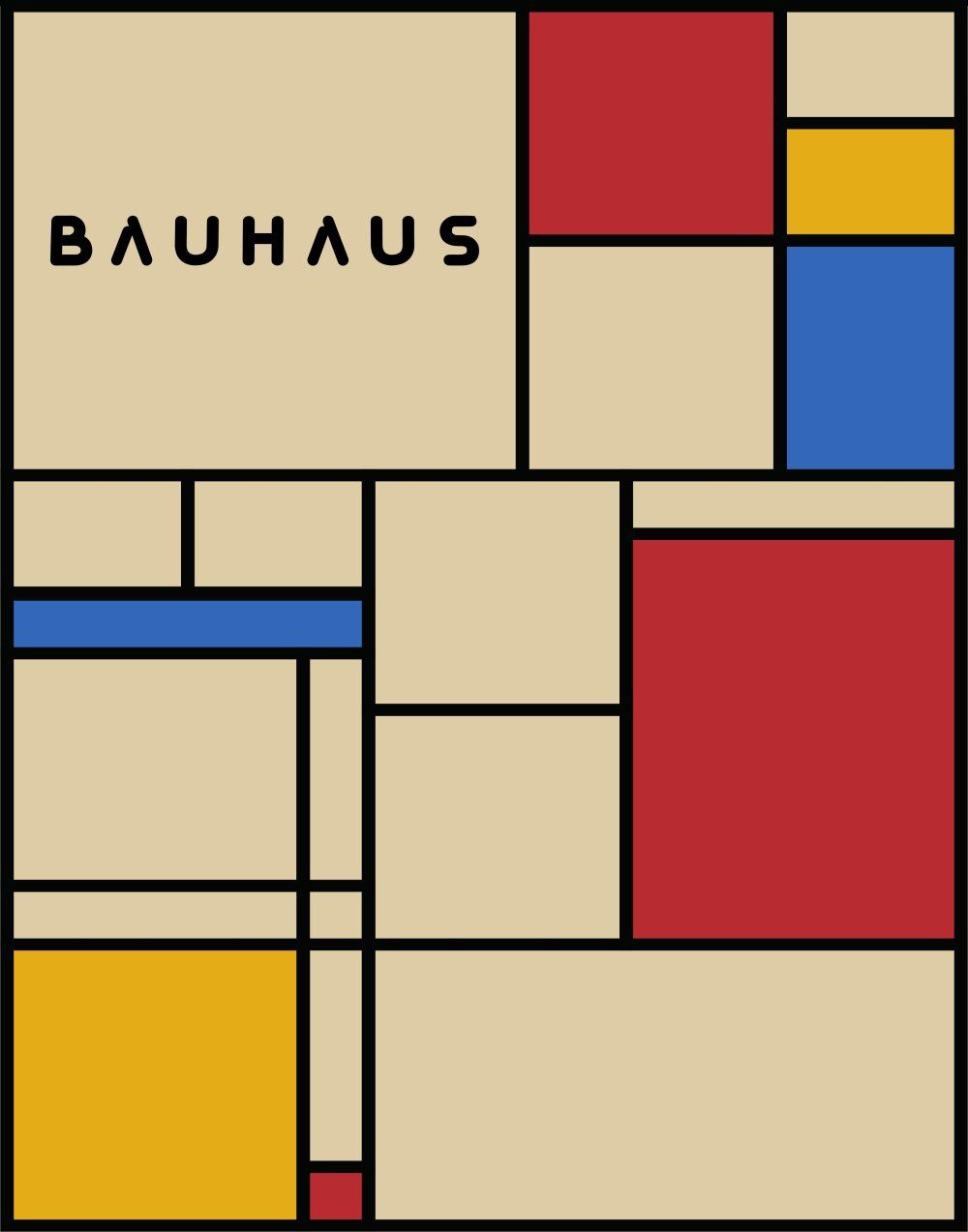 Konten Koleksi Bauhaus 1400 Plus 11X14 Inch