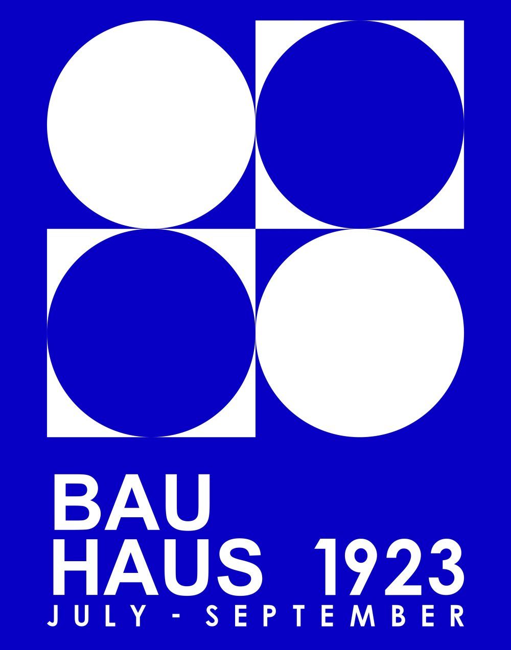 Konten Poster Bauhaus 100Th Anniversary