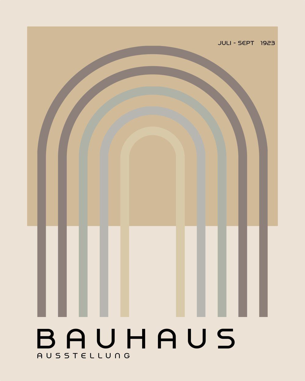 Konten Poster Bauhaus Austria
