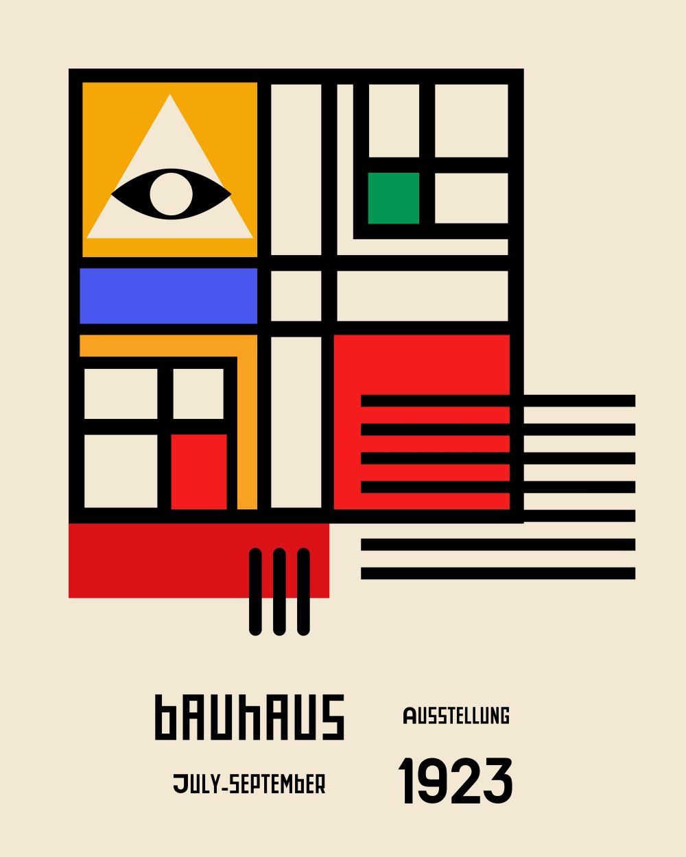 Konten Poster Bauhaus Collection
