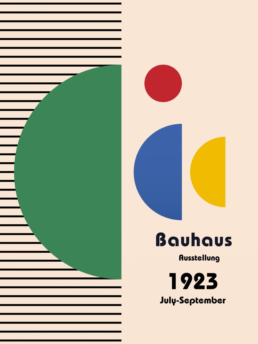 Konten Poster Bauhaus Collection