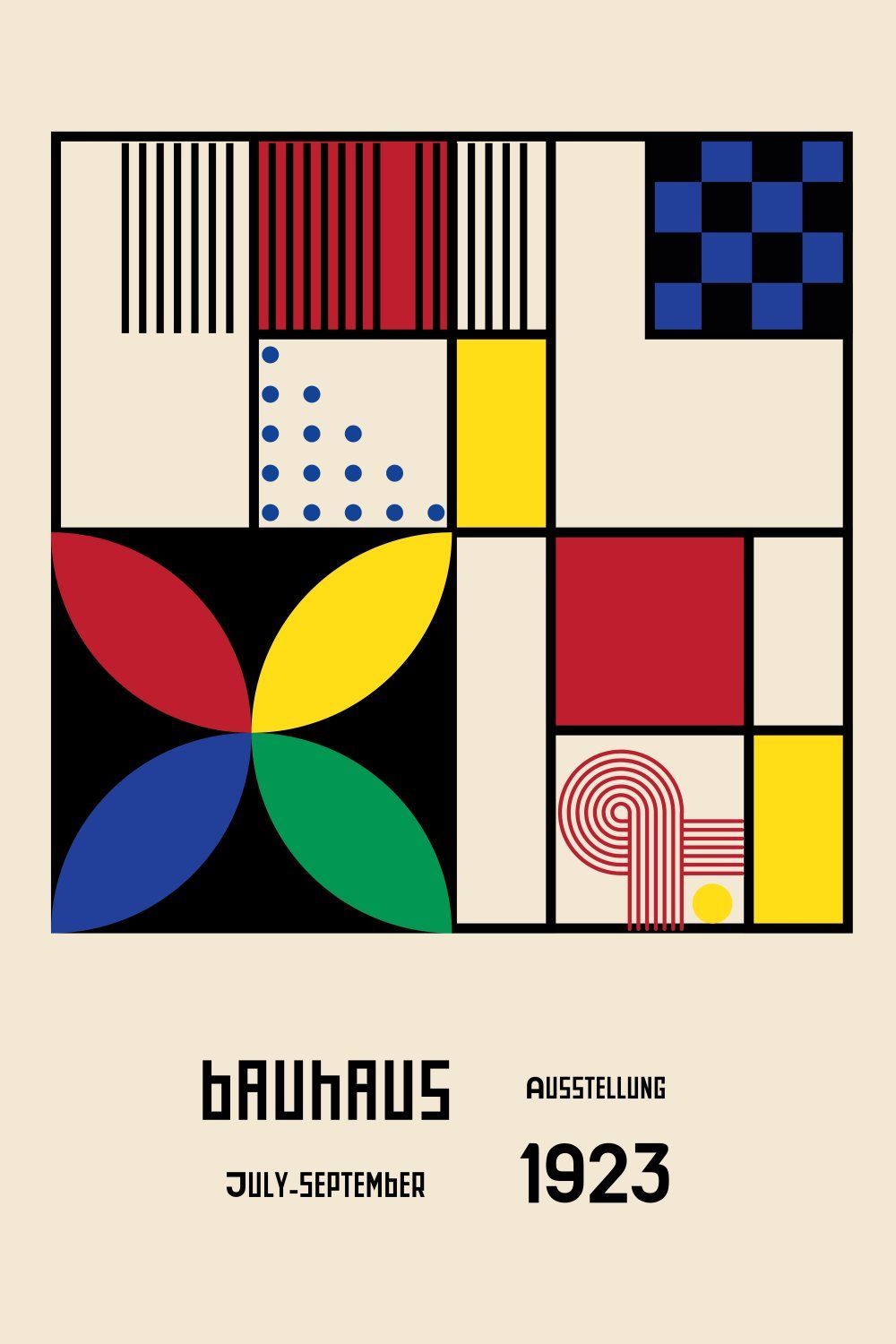 Konten Poster Bauhaus Collection
