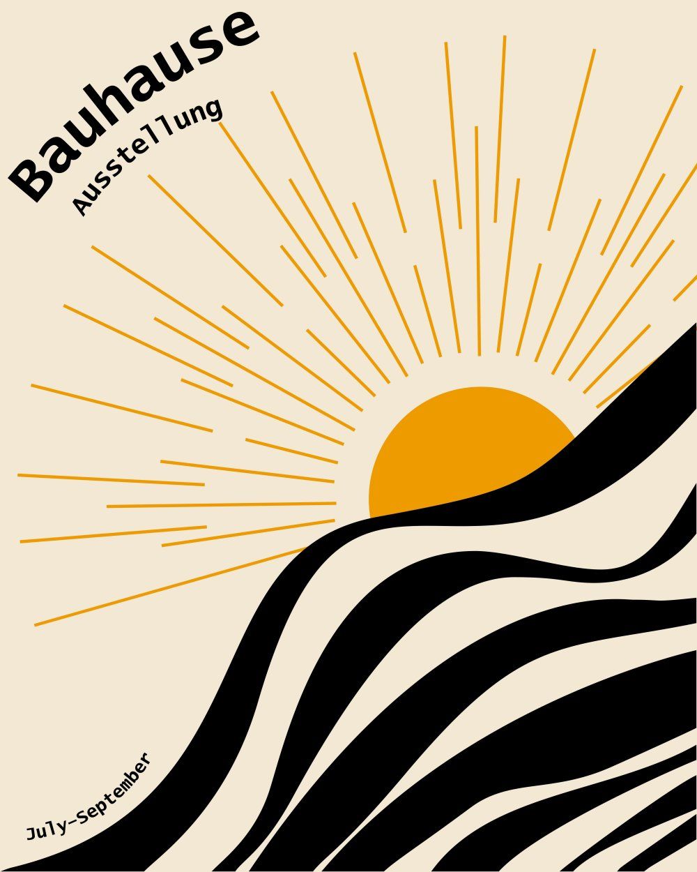Konten Poster Bauhaus Collection