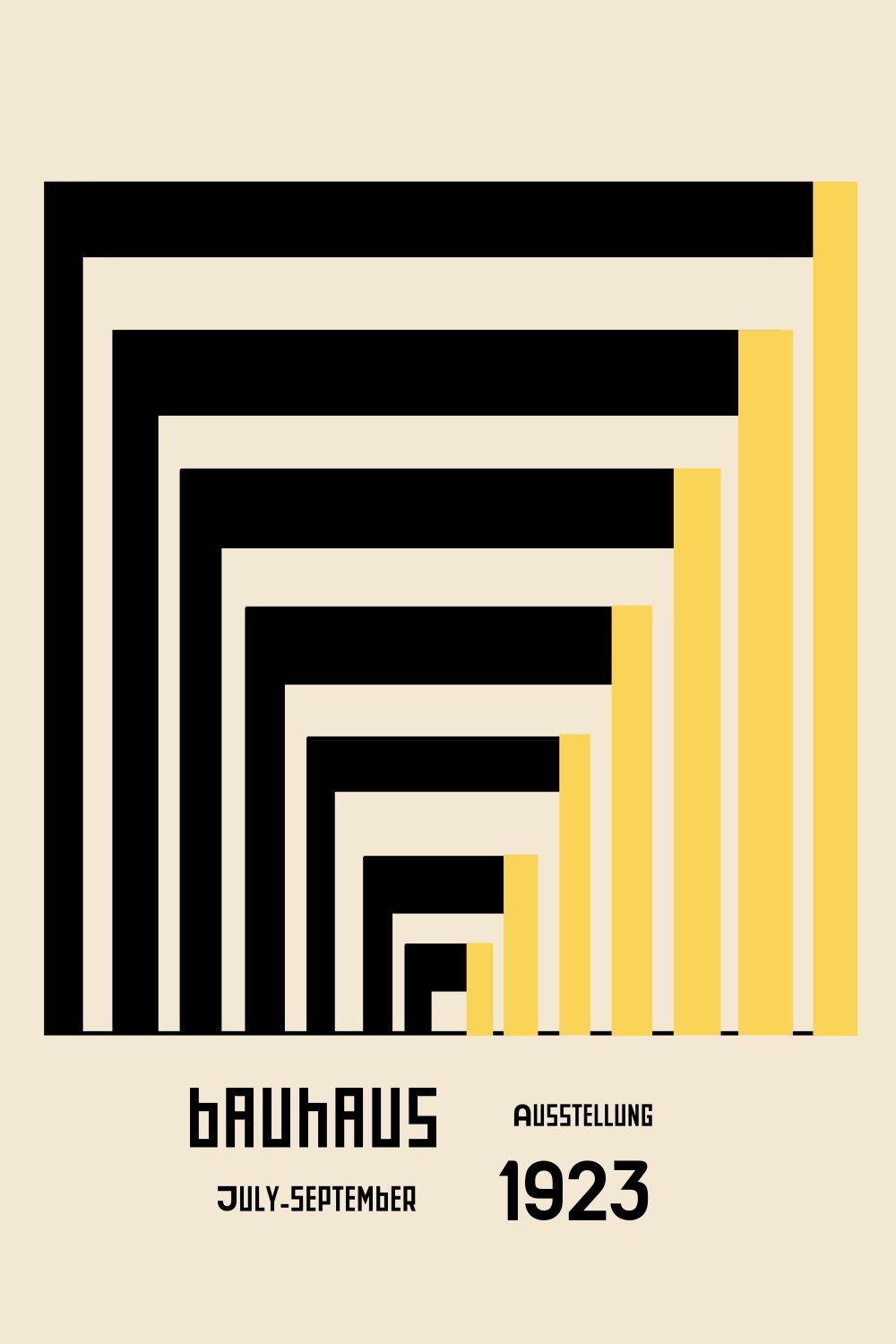 Konten Poster Bauhaus Collection