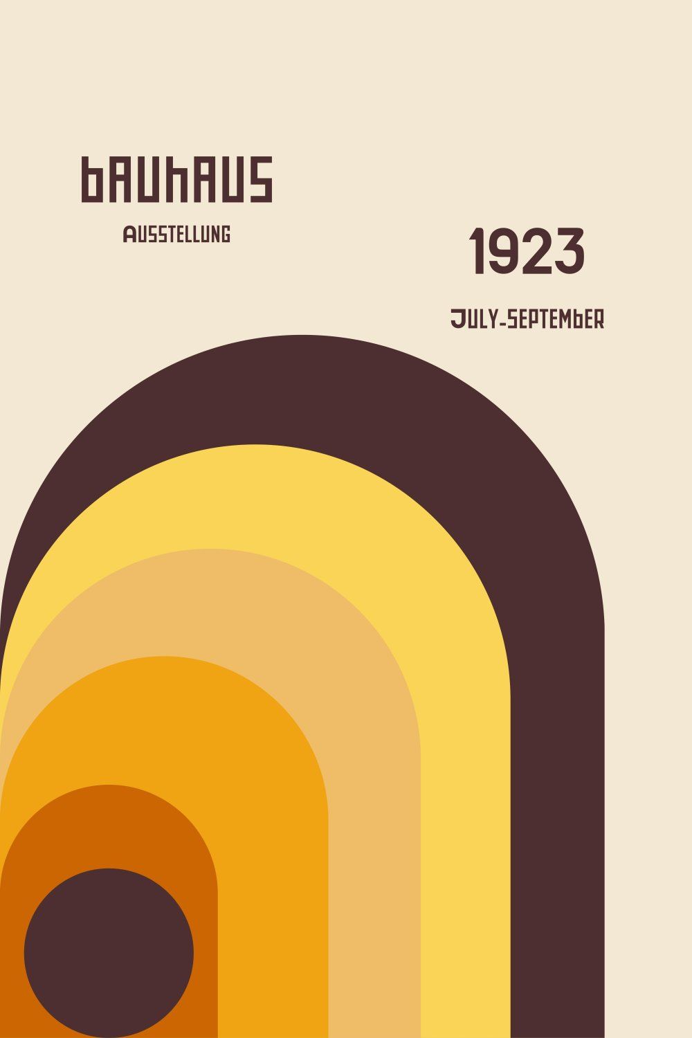 Konten Poster Bauhaus Collection