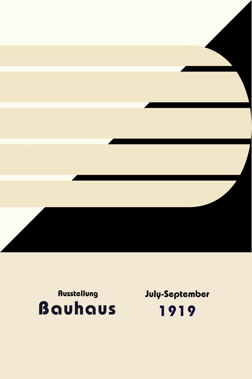 Konten Poster Bauhaus Collection