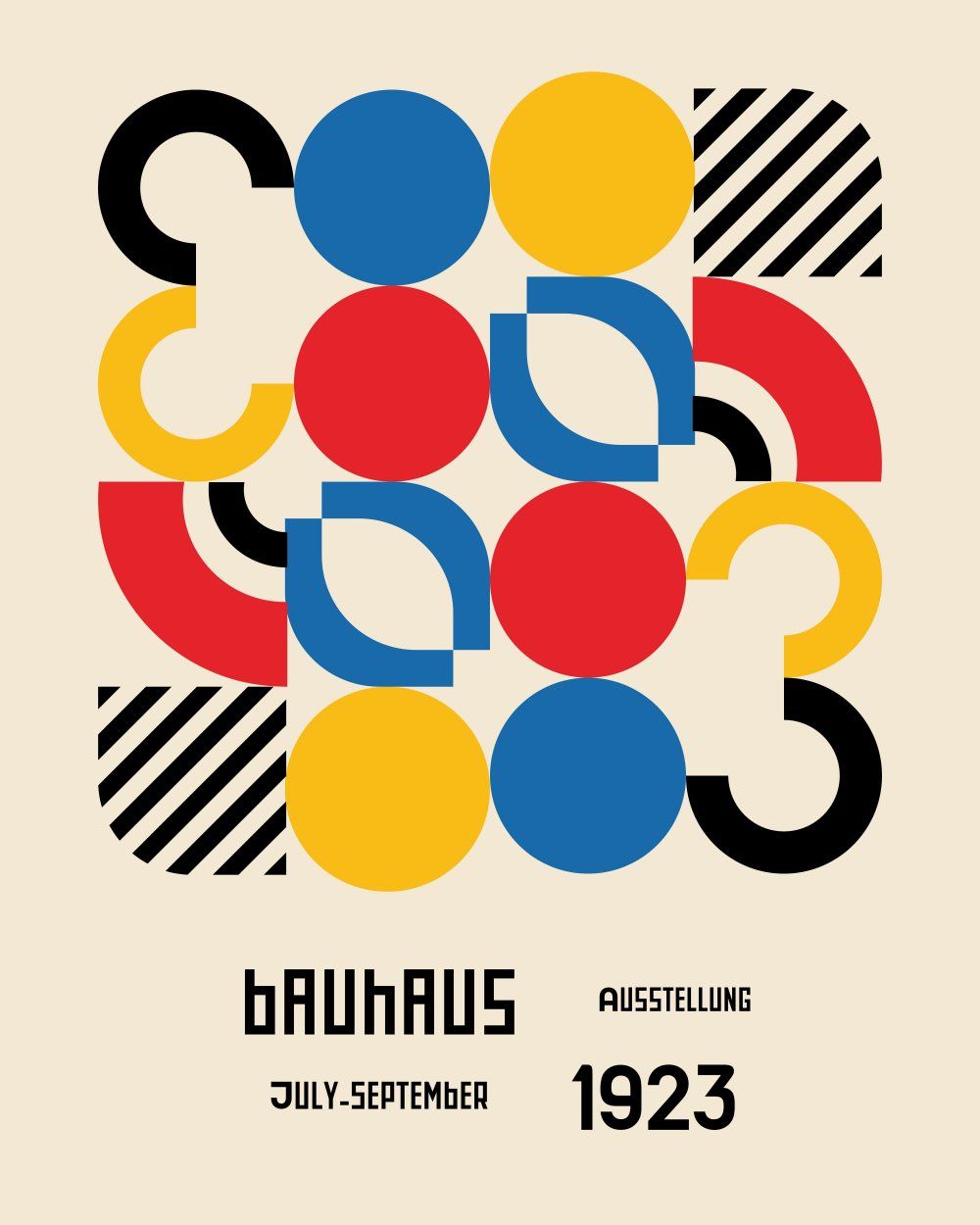 Konten Poster Bauhaus Collection
