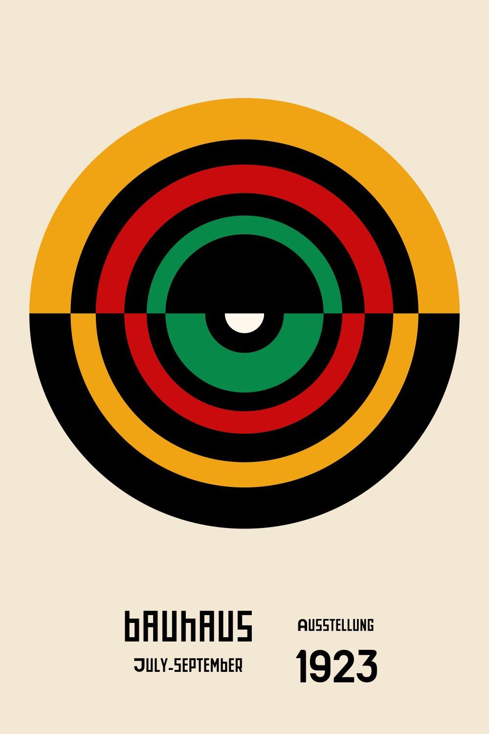 Konten Poster Bauhaus Collection