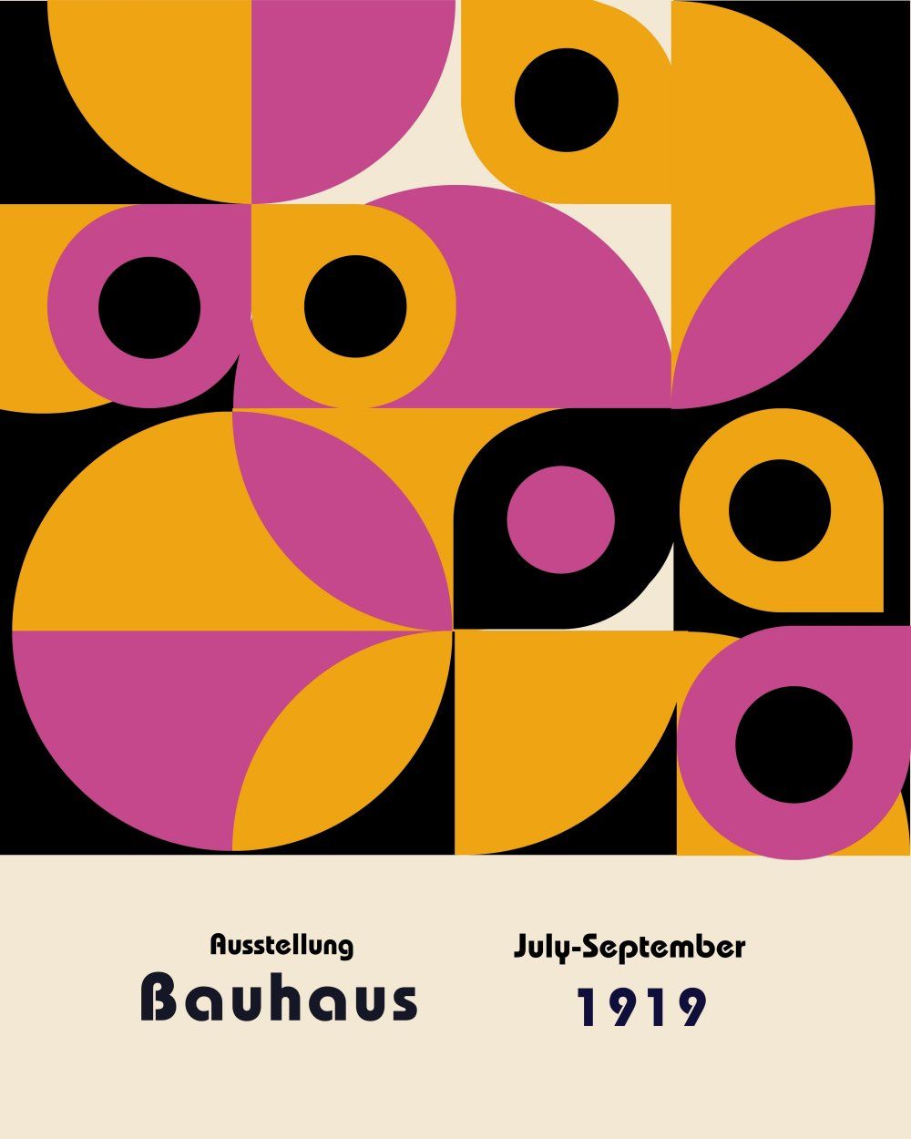 Konten Poster Bauhaus Collection