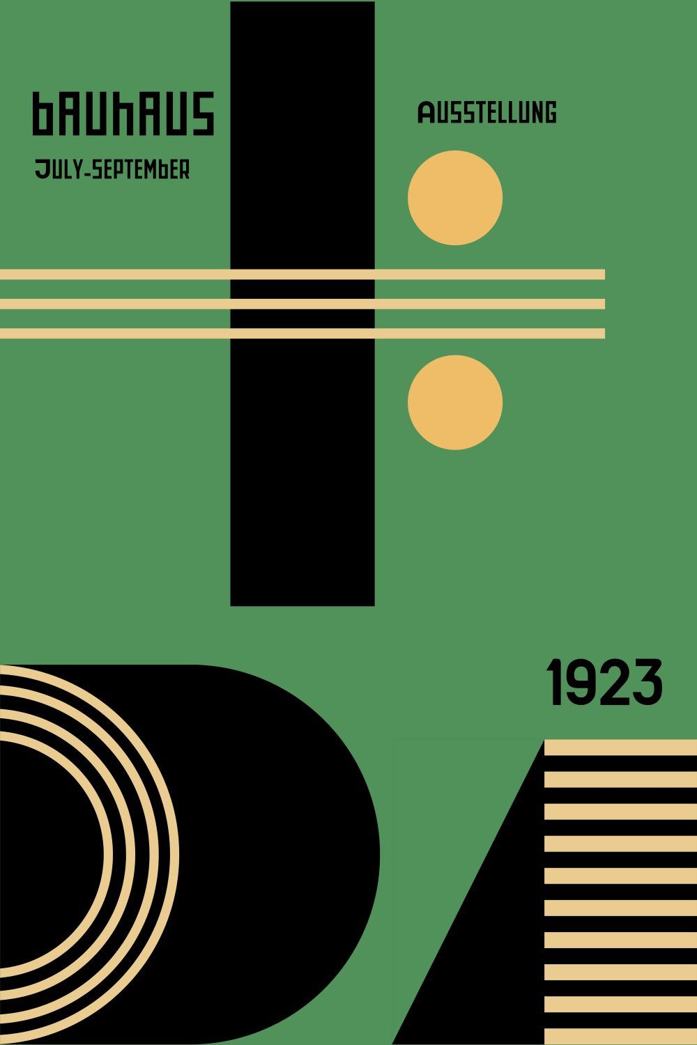 Konten Poster Bauhaus Collection