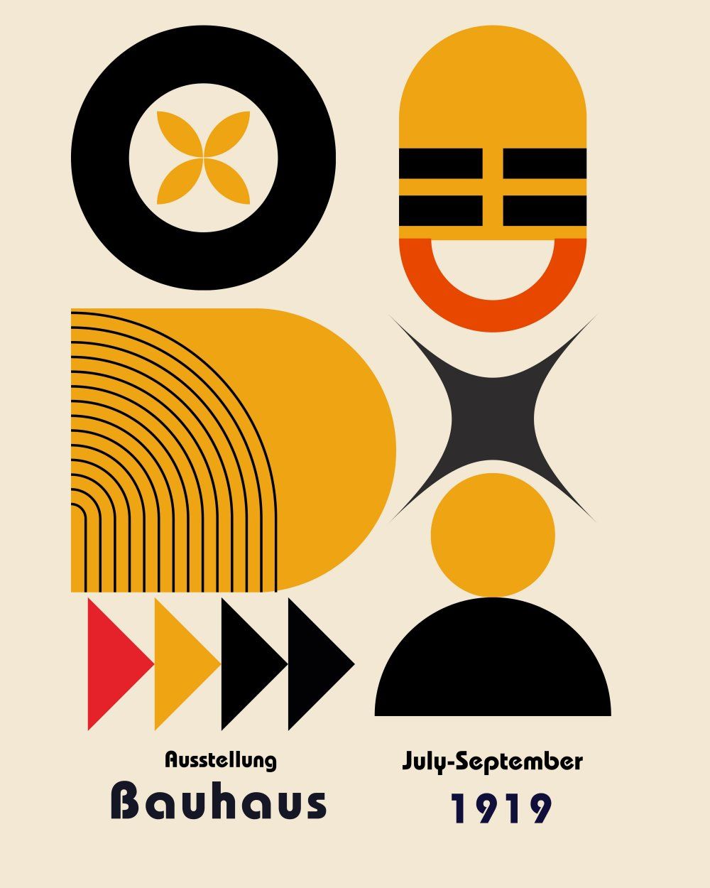 Konten Poster Bauhaus Collection