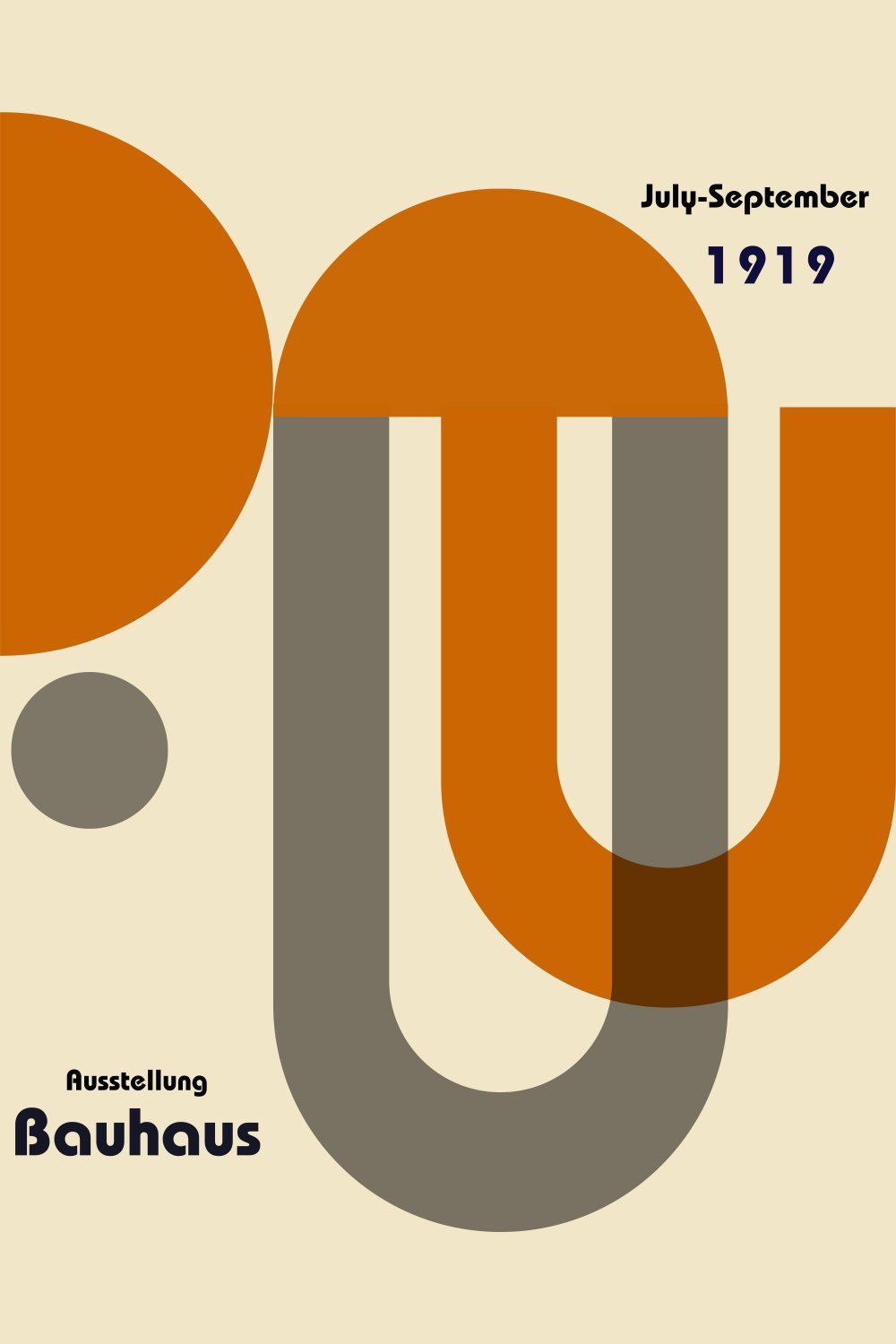 Konten Poster Bauhaus Collection