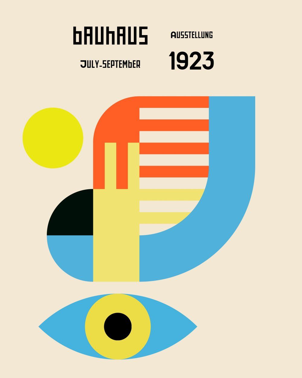 Konten Poster Bauhaus Collection