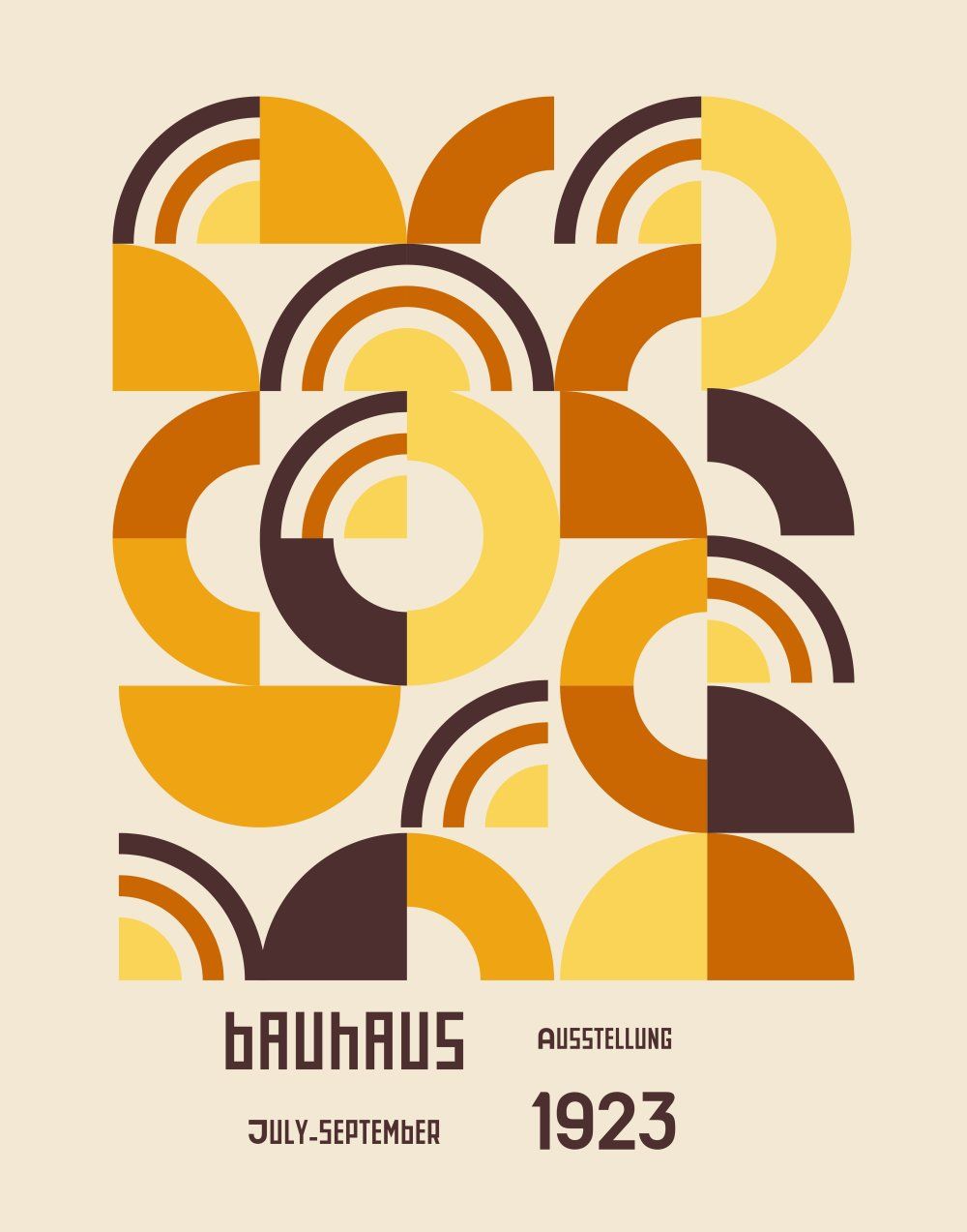 Konten Poster Bauhaus Collection