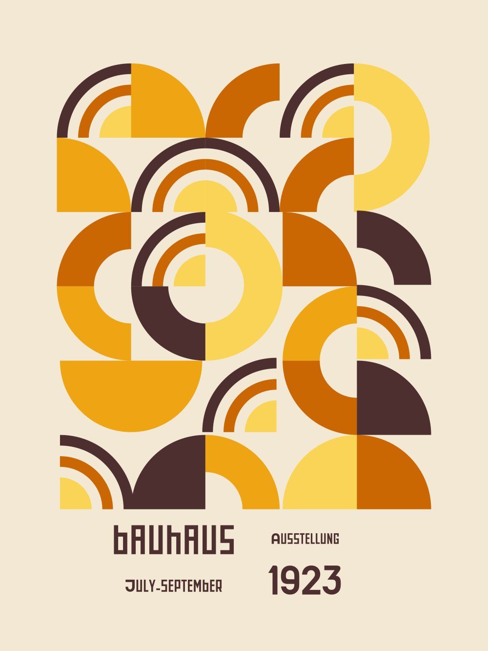 Konten Poster Bauhaus Collection