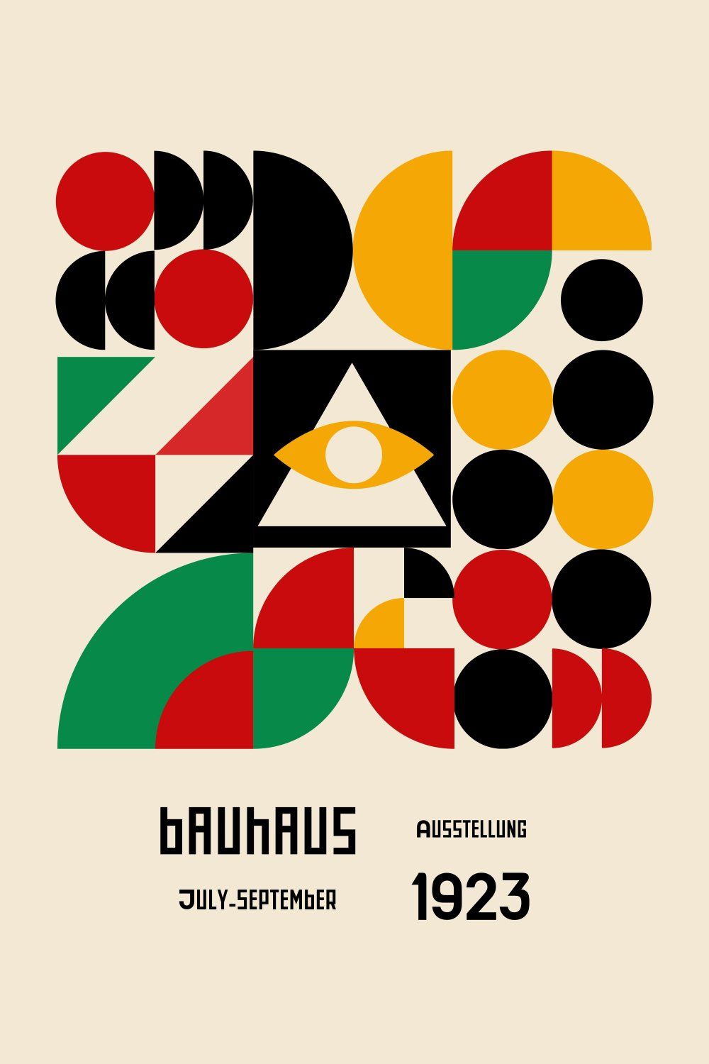 Konten Poster Bauhaus Collection Rasio 2 3
