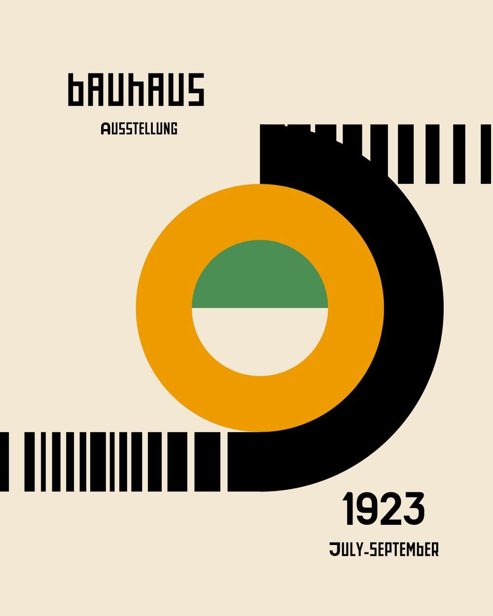 Konten Poster Bauhaus Collection Rasio 4 5