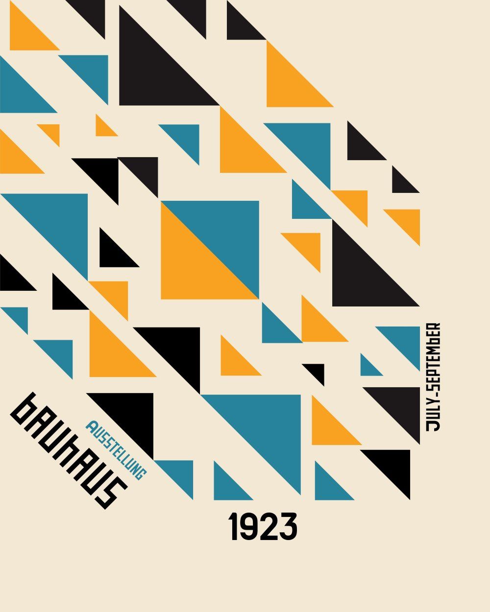 Konten Poster Bauhaus Collection Rasio 4 5