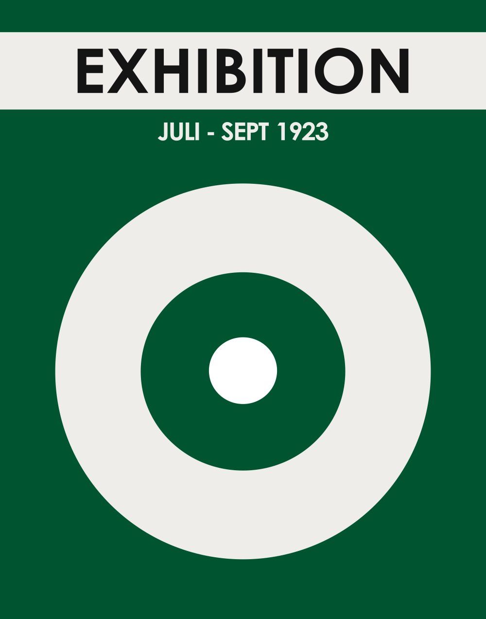 Konten Poster Eksposis Juli - Sept 1923