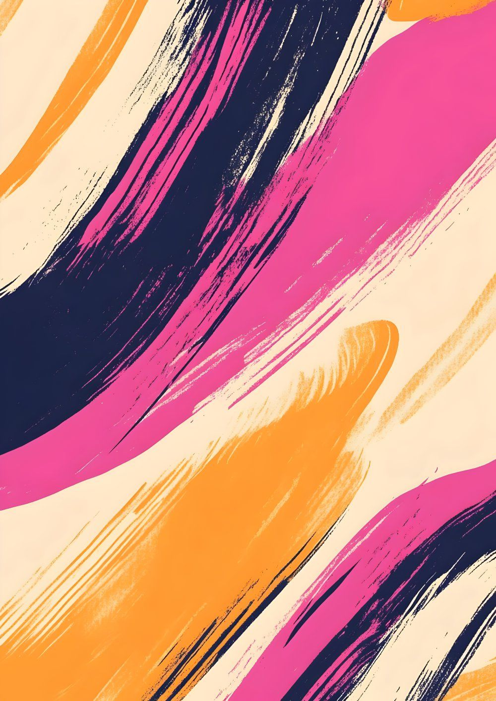 Konten Warna Bergerigi Abstrak