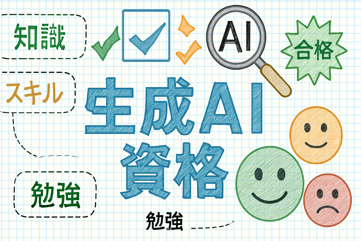 生成AIの勉強方法は？資格や勉強できるプログラムを紹介！