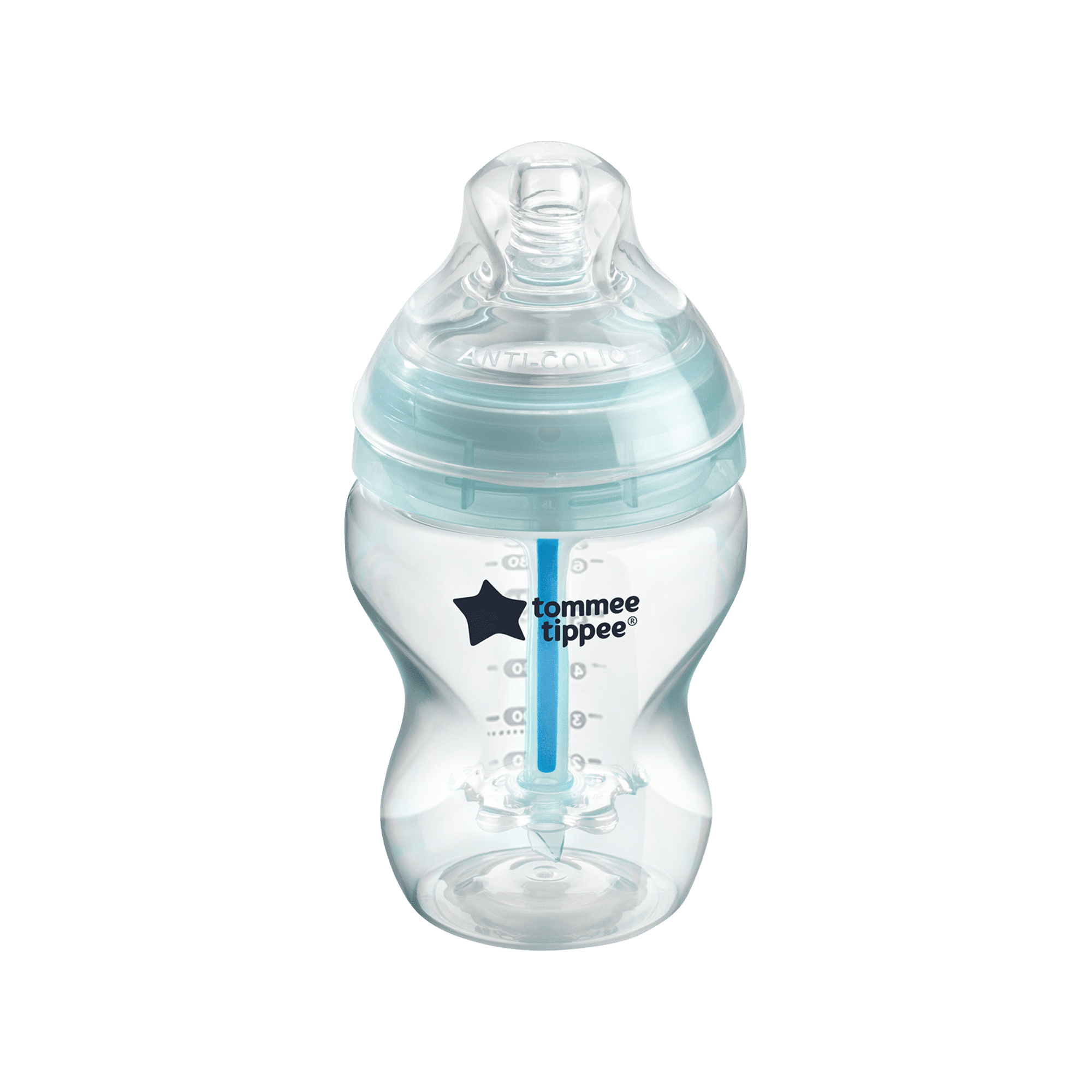 Biberon closer to nature en verre 250ml bleu bleu Tommee Tippee