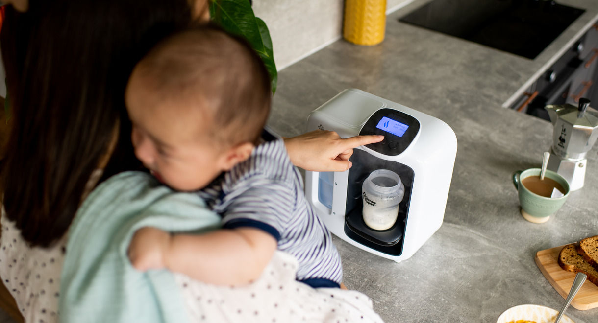 Preparatore automatico latte in polvere per neonati video recensione Tommee  Tippee Night and Day 