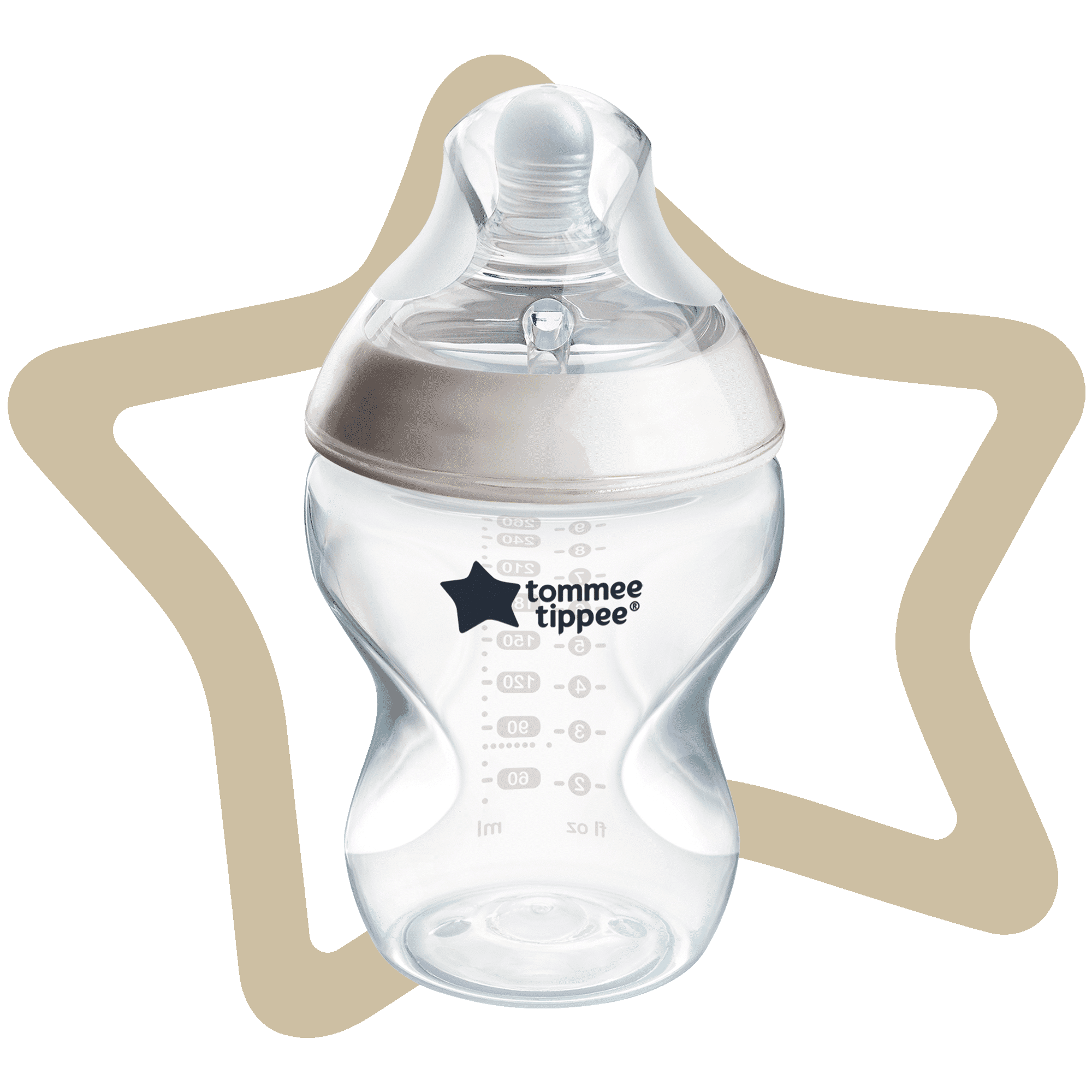 Buy TOMMEE TIPPEE CTN 12OZ WHITE PP WIDE NECK BOTTLE Online in