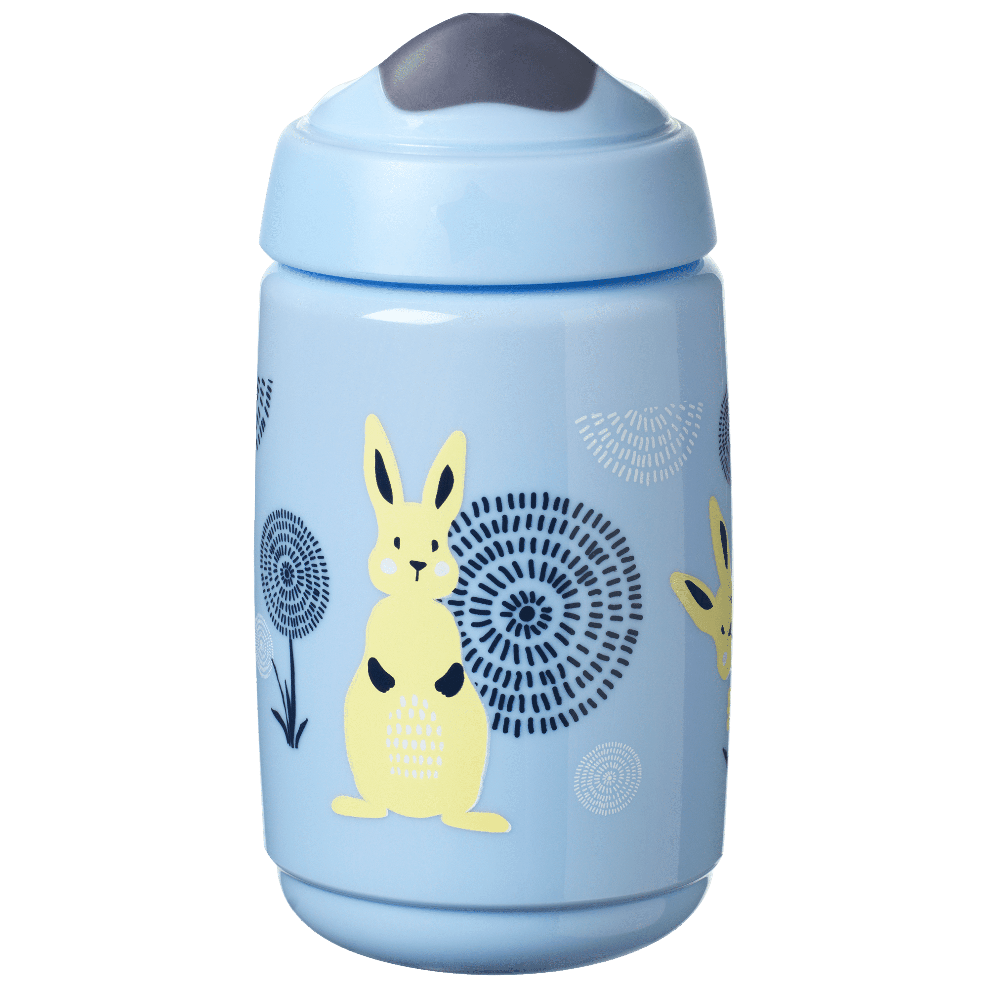Botella Agua Infantil A Prueba Fugas Con Vaso Con Pajita A