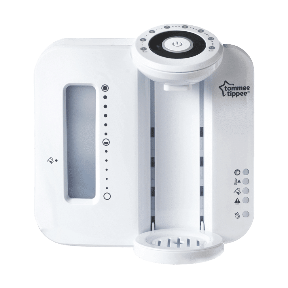  Tommee Tippee Multiwarm Intuitive - Calentador de biberones,  calienta la alimentación del bebé a la temperatura corporal en minutos,  temporizador automático, color blanco : Bebés