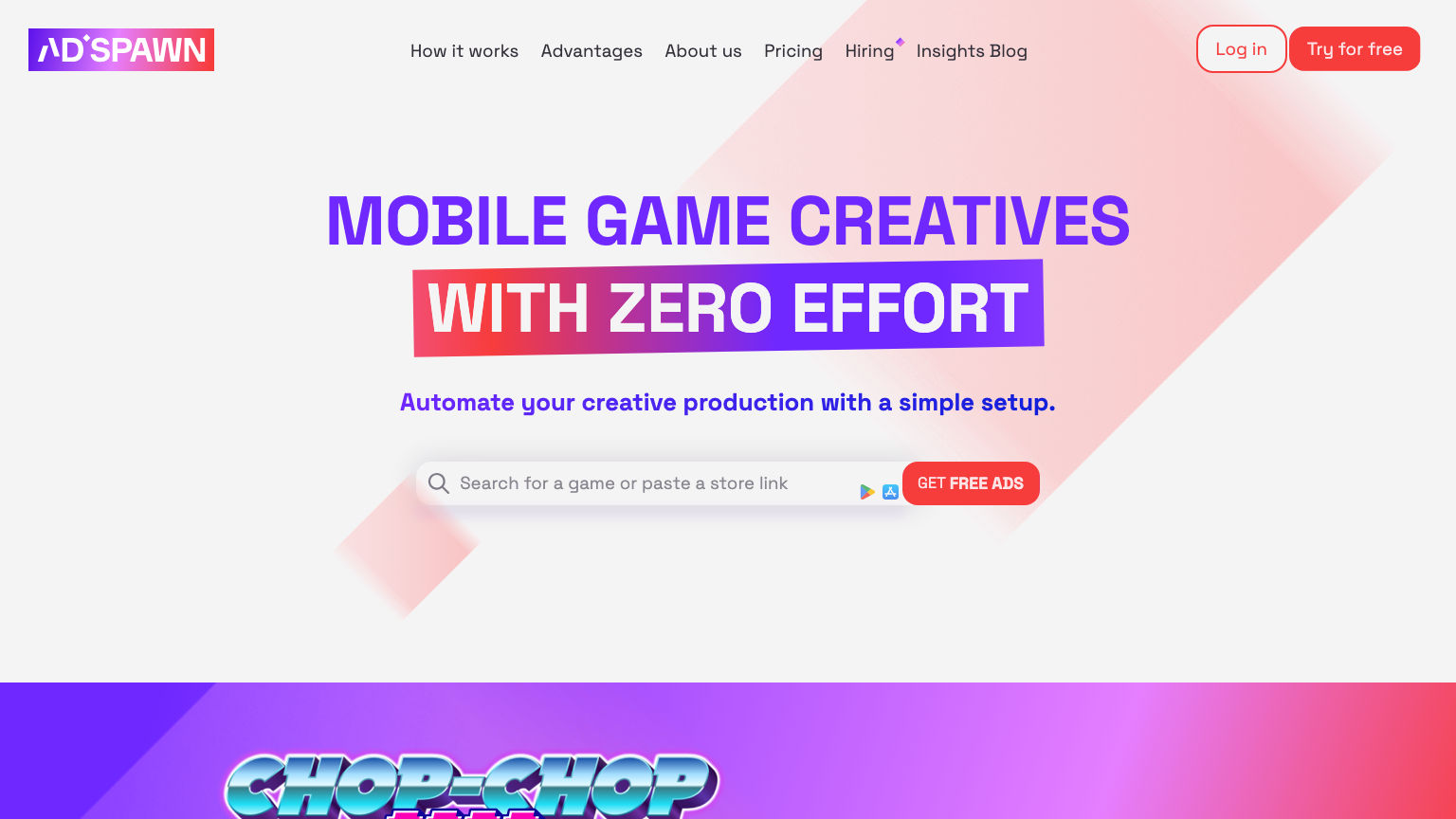 AdSpawn product preview