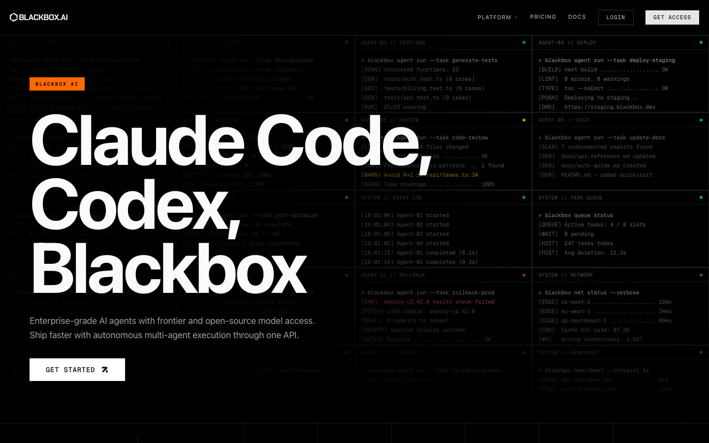 Blackbox AI product preview