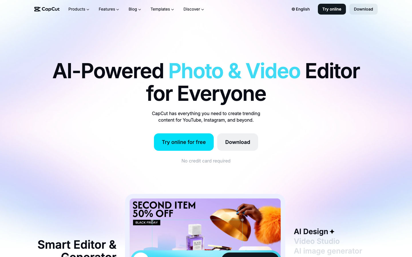 CapCut product preview