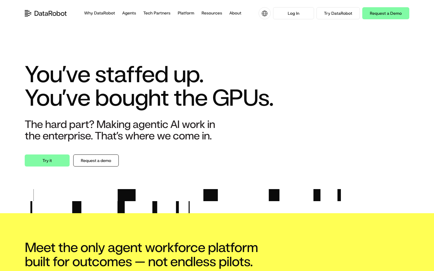 DataRobot product preview